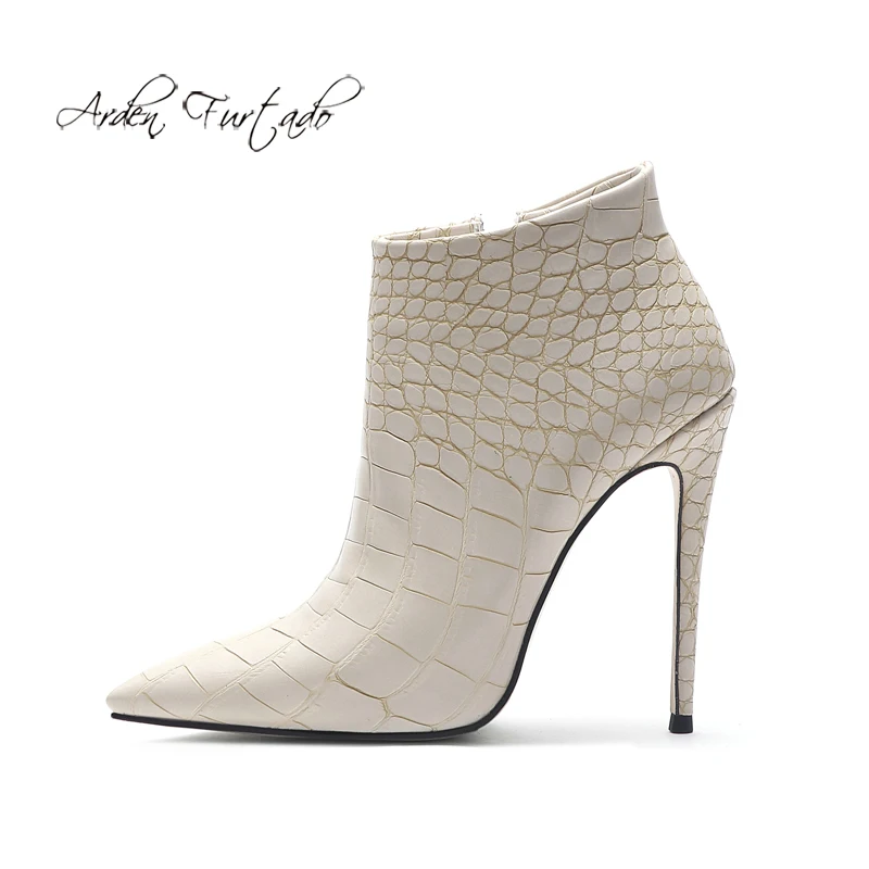 Arden Furtado Fashion Women's Shoes Winter Pointed Toe Stilettos Heels Zipper Elegant Ladies white Boots big size 43 44 45 new
Arden Furtado Fashion Women's Shoes Winter Pointed Toe Stilettos Heels Zipper Elegant Ladies white Boots big size 43 44 45 new