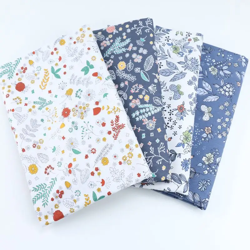 Cotton Fabric for Dress Korean Style Small Floral Series Print Pattern Sewing DIY Handmade Patchwork Baby Bedding Pajama Dress
Cotton Fabric for Dress Korean Style Small Floral Series Print Pattern Sewing DIY Handmade Patchwork Baby Bedding Pajama Dress