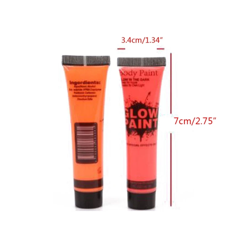 7Pcs 25ml UV Glow Blacklight Luminous Face Body Paint Neon Fluorescent Pigment 203B
7Pcs 25ml UV Glow Blacklight Luminous Face Body Paint Neon Fluorescent Pigment 203B