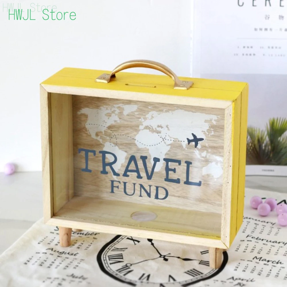 Kids Children Money Coin Holder Sundries Organizer Bedroom Storage Box Gift Props Table Decoration Wooden Ornaments Piggy Bank
Kids Children Money Coin Holder Sundries Organizer Bedroom Storage Box Gift Props Table Decoration Wooden Ornaments Piggy Bank