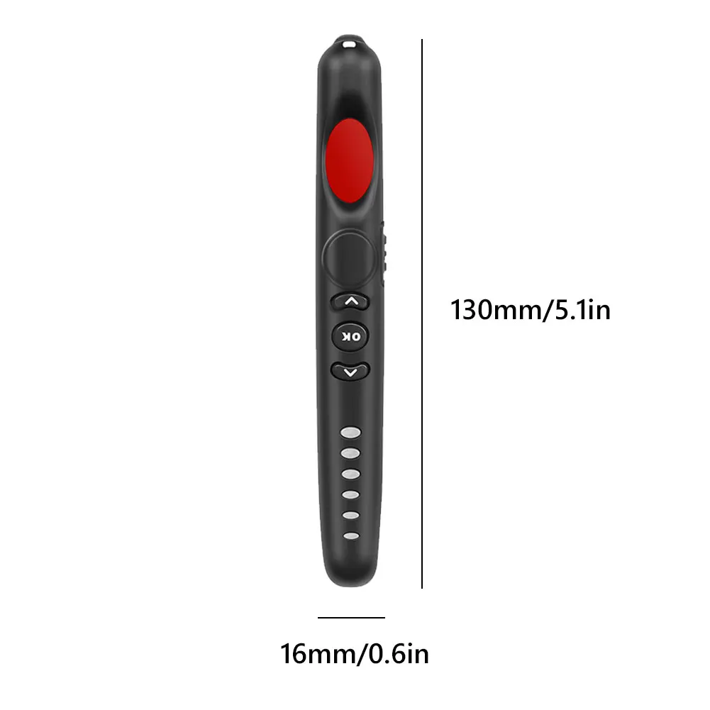 Anti Candid Camera Detector Pen Wireless RF Signal Eavesdropping Pinhole Hidden Cam Audio Bug GSM GPS Wiretapping Device Scanner
Anti Candid Camera Detector Pen Wireless RF Signal Eavesdropping Pinhole Hidden Cam Audio Bug GSM GPS Wiretapping Device Scanner