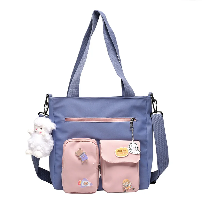 Large-capacity Canvas Women Bags New Female New Student Crossbody Bag Campus Single Shoulder Bag Ins Wild Japanese Purse Ladies
Large-capacity Canvas Women Bags New Female New Student Crossbody Bag Campus Single Shoulder Bag Ins Wild Japanese Purse Ladies