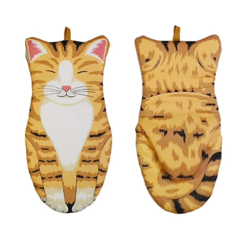 1Pcs 3D Cartoon Cat Paws Oven Mitts Long Cotton Baking Insulation Gloves Microwave Heat Resistant Non-slip Home Kitchen Gloves
1Pcs 3D Cartoon Cat Paws Oven Mitts Long Cotton Baking Insulation Gloves Microwave Heat Resistant Non-slip Home Kitchen Gloves