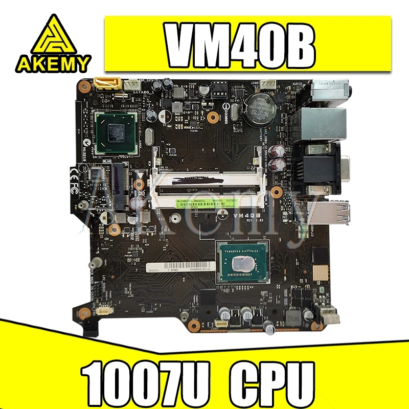 VM40B Motherboard For Asus VivoPC VM40B Laptop motherboard VM40B USB3/SATA3 17*17 ITX Mainboard W/ 1007U-CPU
VM40B Motherboard For Asus VivoPC VM40B Laptop motherboard VM40B USB3/SATA3 17*17 ITX Mainboard W/ 1007U-CPU