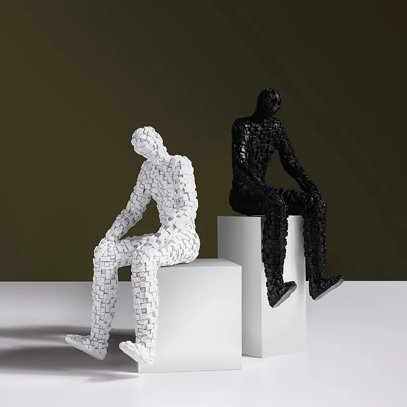 Simple Standing Character Mosaic Sitting Decoration Living Room Bedroom Study Soft Decoration Crafts Decoration Shop
Simple Standing Character Mosaic Sitting Decoration Living Room Bedroom Study Soft Decoration Crafts Decoration Shop