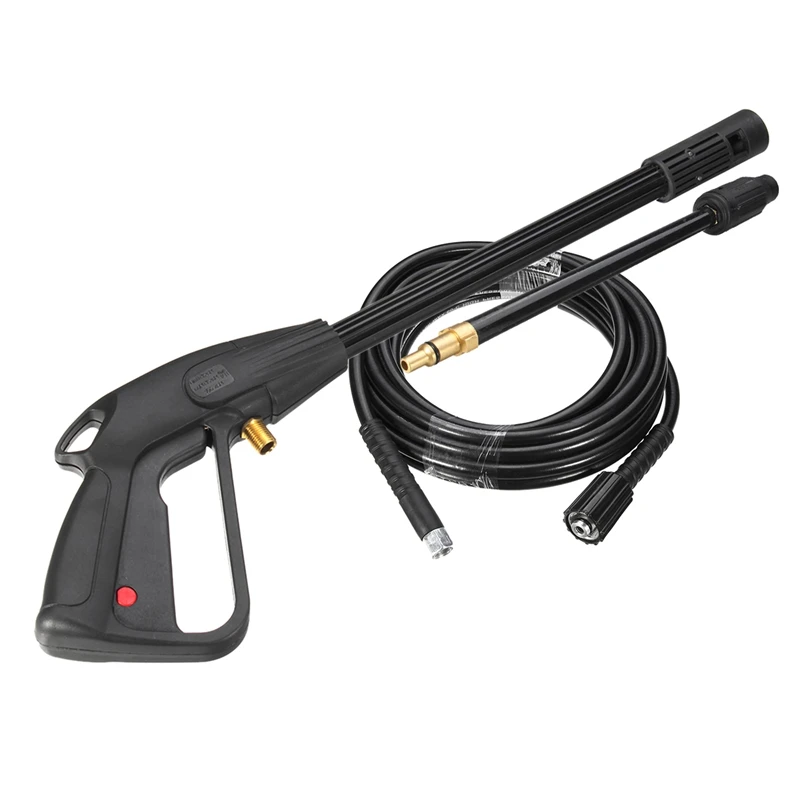 High Pressure Washer Spray G-Un,M22 Car Water Washer Cleaning Tool with 8M Hose for Cleaner Watering Lawn Garden
High Pressure Washer Spray G-Un,M22 Car Water Washer Cleaning Tool with 8M Hose for Cleaner Watering Lawn Garden