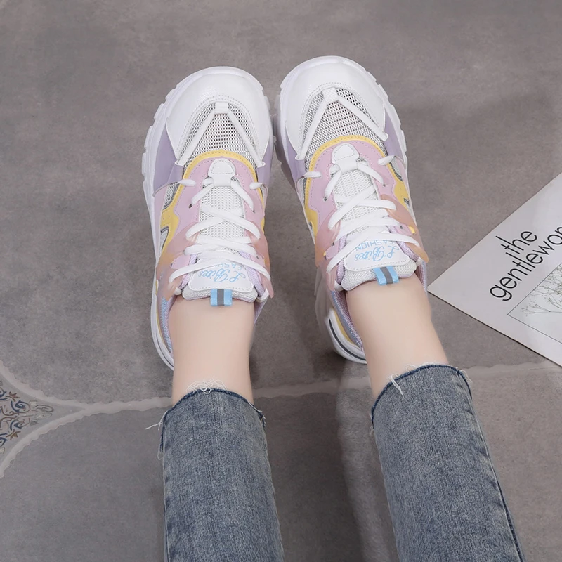 2020 Fashion Casual Shoes Women's Platform Sneakers Dad Shoes Ladies Sneakers Women Footwear Chaussures Femme Tenis 
2020 Fashion Casual Shoes Women's Platform Sneakers Dad Shoes Ladies Sneakers Women Footwear Chaussures Femme Tenis