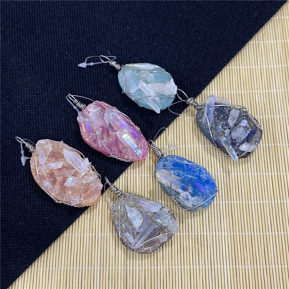Irregular Pendant Natural Stone Resin Crystal Water Drop Shaped Jewelry DIY Making Necklace Bracelet Jewelry Accessories 20-70mm
Irregular Pendant Natural Stone Resin Crystal Water Drop Shaped Jewelry DIY Making Necklace Bracelet Jewelry Accessories 20-70mm
