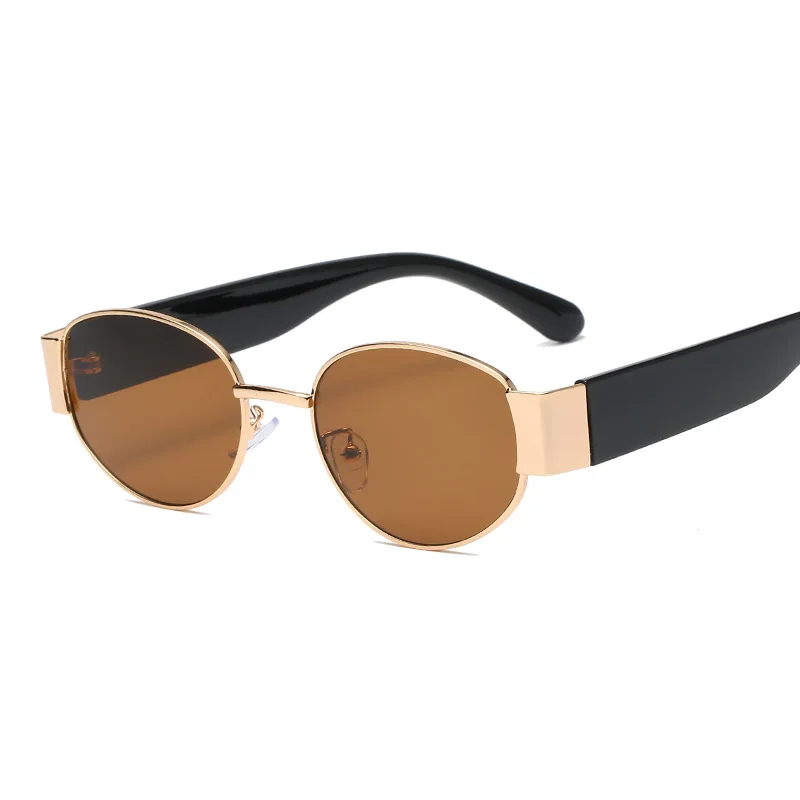 Retro Oval Sunglasses Woman Metal Small Frame Punk Sun Glasses Unisex UV400 
Retro Oval Sunglasses Woman Metal Small Frame Punk Sun Glasses Unisex UV400