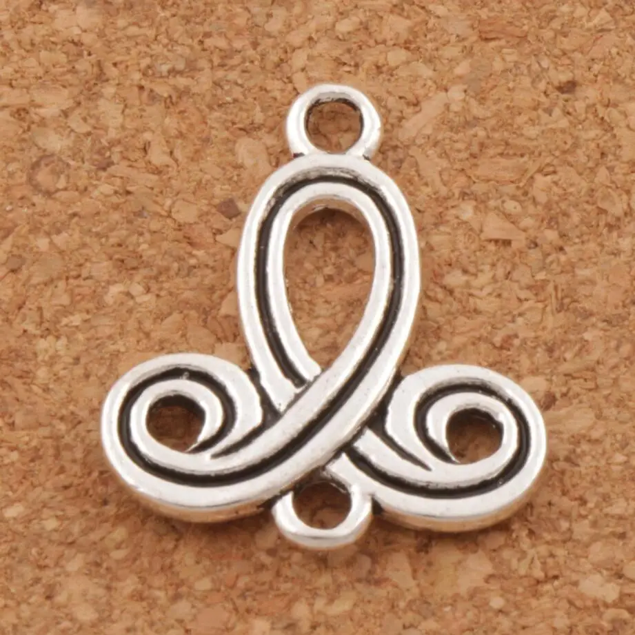 35Pcs Triangle Infinity Charm Beads 2-Hole Connector 19.2x22.5mm Zinc Alloy Fit Infinity Leather Bracelets DIY L1204
35Pcs Triangle Infinity Charm Beads 2-Hole Connector 19.2x22.5mm Zinc Alloy Fit Infinity Leather Bracelets DIY L1204