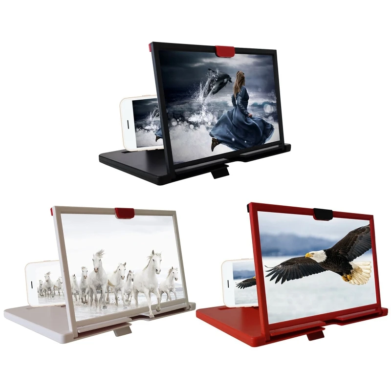 10/12 Inch 3D Mobile Phone Screen Projection Amplifier Smartphone Desktop Bracket Universal Cellphone Screen Magnifier Holder
10/12 Inch 3D Mobile Phone Screen Projection Amplifier Smartphone Desktop Bracket Universal Cellphone Screen Magnifier Holder