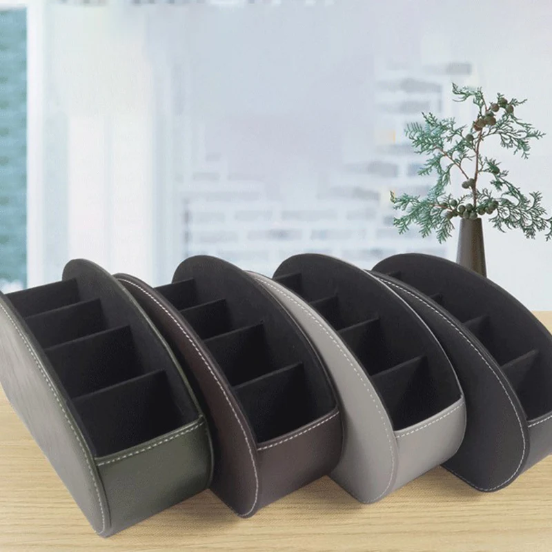 5 Grid Pu Leather Organizer Remote Control Phone And Tv Holder Desk Storage Box Cosmetics Brush Storage Holder
5 Grid Pu Leather Organizer Remote Control Phone And Tv Holder Desk Storage Box Cosmetics Brush Storage Holder