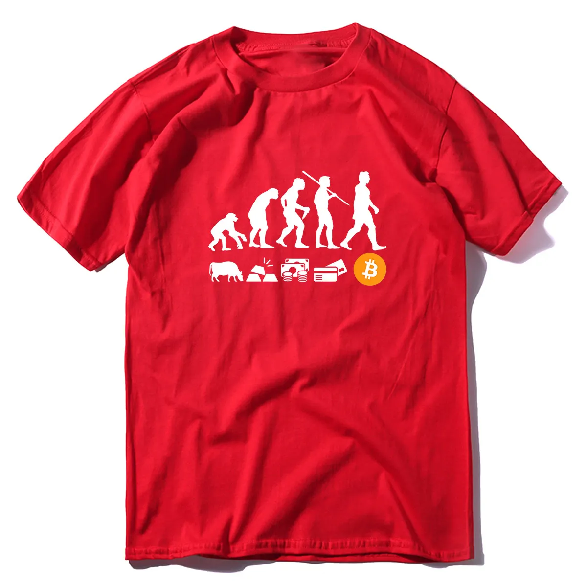 Unisex 100% The Evolution of Money BTC Bitcoin Cryptocurrency Funny Summer Men's Novelty Oversized T-Shirt Women Casual Tee 
Unisex 100% The Evolution of Money BTC Bitcoin Cryptocurrency Funny Summer Men's Novelty Oversized T-Shirt Women Casual Tee