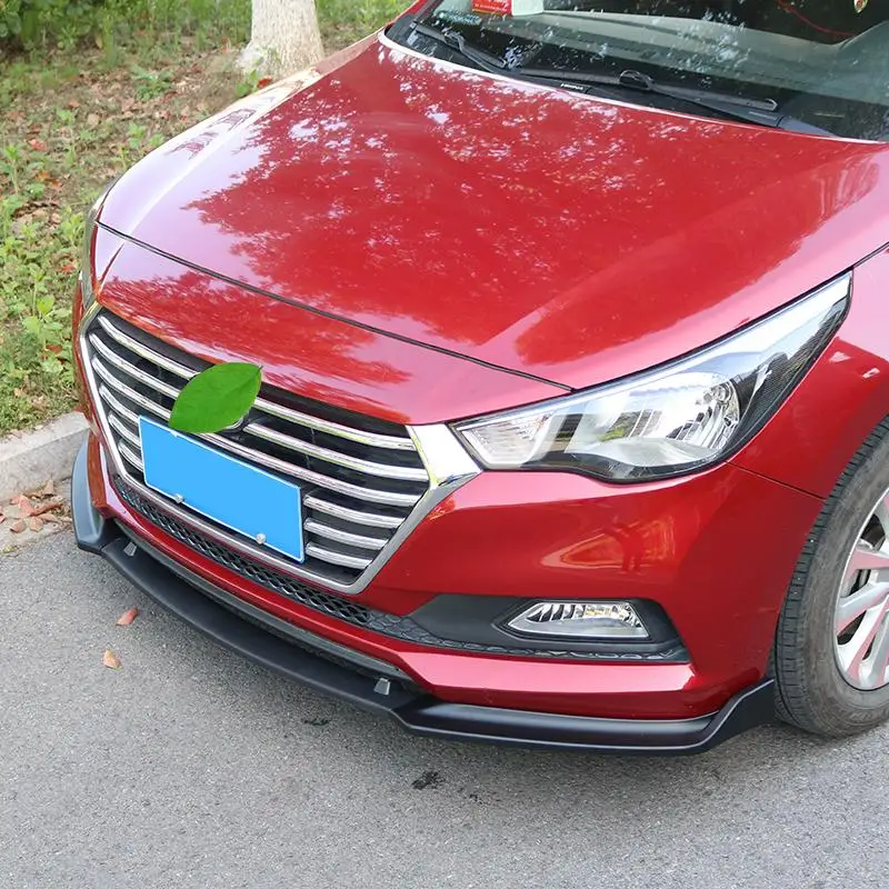 Decoration Accessories Exterior Spoiler Auto Front Bumper Lip Car Sticker Styling Moulding 2016 2017 2018 FOR Hyundai Verna
Decoration Accessories Exterior Spoiler Auto Front Bumper Lip Car Sticker Styling Moulding 2016 2017 2018 FOR Hyundai Verna