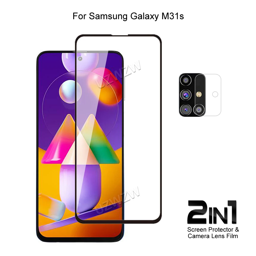 For Samsung Galaxy M31s Camera Lens Protecting Film & Full Coverage Protective Tempered Glass Phone Screen Protector
For Samsung Galaxy M31s Camera Lens Protecting Film & Full Coverage Protective Tempered Glass Phone Screen Protector