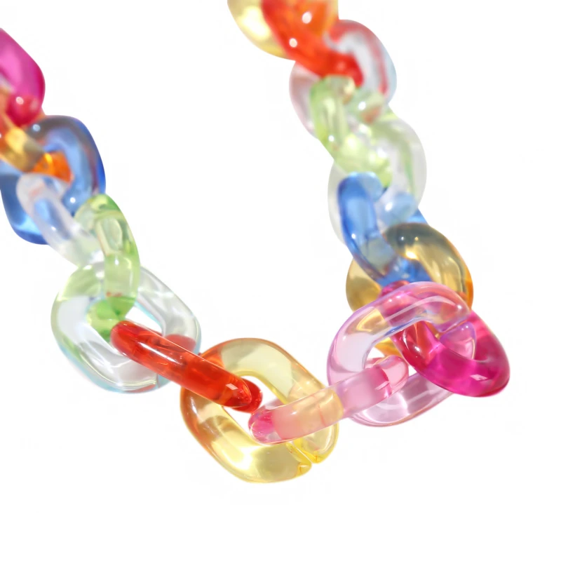 2021 Hot Chic Acrylic Candy-colored Pants Trousers Chain Hip-hop Transparent Rainbow Color Keychain Jewelry Jeans Accessories
2021 Hot Chic Acrylic Candy-colored Pants Trousers Chain Hip-hop Transparent Rainbow Color Keychain Jewelry Jeans Accessories