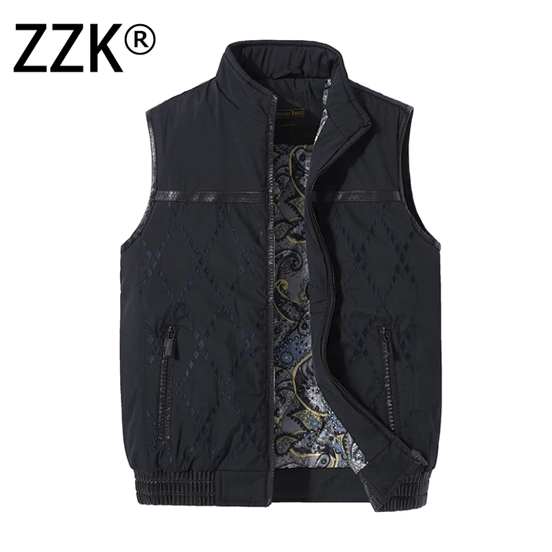 ZZK Mens Vest Jacket Ultralight Sleeveless Puffer Waistcoats Stand Slim Jacket Mens Windproof Waterproof Coat Brand Clothing
ZZK Mens Vest Jacket Ultralight Sleeveless Puffer Waistcoats Stand Slim Jacket Mens Windproof Waterproof Coat Brand Clothing