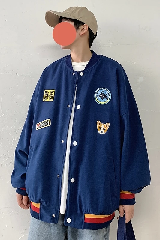 2020 spring couple jacket male embroidered personality animal casual fashion sports cardigan New Hot High Street Preppy Style
2020 spring couple jacket male embroidered personality animal casual fashion sports cardigan New Hot High Street Preppy Style