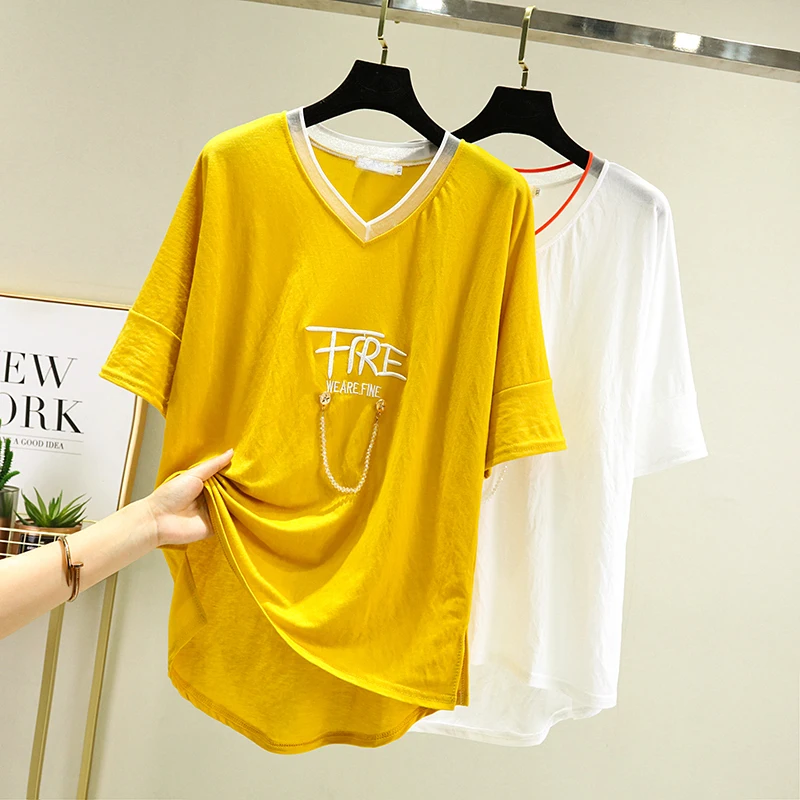 Nkandby размера плюс женская летняя футболка 2021 в Корейском стиле ледяной шелк в сеточку с v-образной горловиной футболка в мозаичном стиле с вы...
Nkandby размера плюс женская летняя футболка 2021 в Корейском стиле ледяной шелк в сеточку с v-образной горловиной футболка в мозаичном стиле с вы...