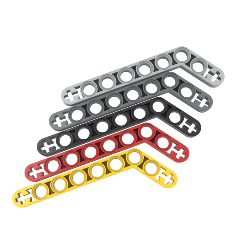 20 Pcs high-tech Parts Mechanical Accessory high-tech Beam 1 x 9 Bent (7 - 3) Thick 32271 DIY Creative Boys Toys high-tech Sets
20 Pcs high-tech Parts Mechanical Accessory high-tech Beam 1 x 9 Bent (7 - 3) Thick 32271 DIY Creative Boys Toys high-tech Sets