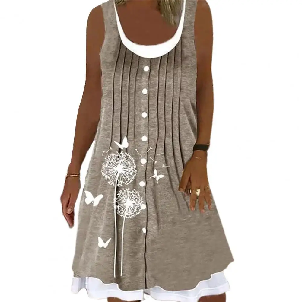 Vintage Floral Print A-Line Dress Women 2021 Summer Casual Square Collar Sleeveless Mini Dress Ladies Loose Plus Size Dresses 
Vintage Floral Print A-Line Dress Women 2021 Summer Casual Square Collar Sleeveless Mini Dress Ladies Loose Plus Size Dresses