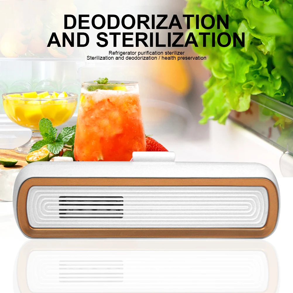 Refrigerator Deodorizing Sterilizer Portable Household Ozone Purifier USB Fast Charging Keeping Fresh Deodorant Sterilizer
Refrigerator Deodorizing Sterilizer Portable Household Ozone Purifier USB Fast Charging Keeping Fresh Deodorant Sterilizer