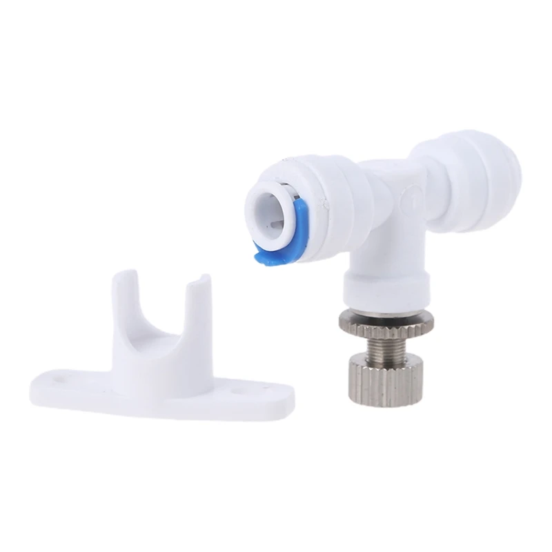 

Reverse Osmosis 1/4" Hose RO Water Flow Adjust Valv-e Regulator Waterflow Control Valv-e Connector Fitting Water Speed