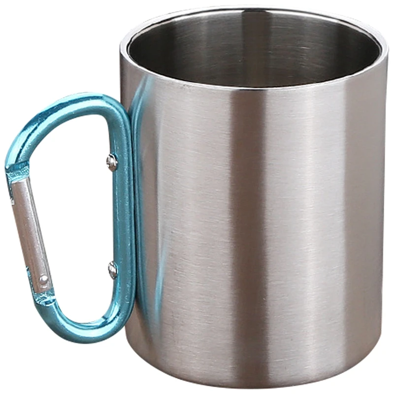 350ML Isolating Travel Mug Double Wall Stainless Steel Outdoor Children Cup Carabiner Hook Handle Heat Resistance
350ML Isolating Travel Mug Double Wall Stainless Steel Outdoor Children Cup Carabiner Hook Handle Heat Resistance