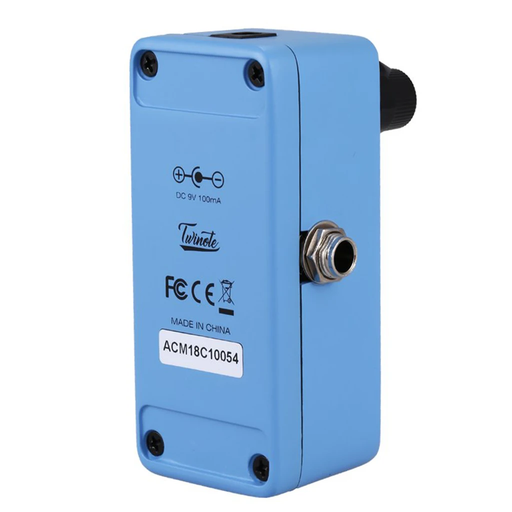 Chorus Effects Pedal, 96khz/24 Bits A/d Converter Ensure The Tone Quality
Chorus Effects Pedal, 96khz/24 Bits A/d Converter Ensure The Tone Quality