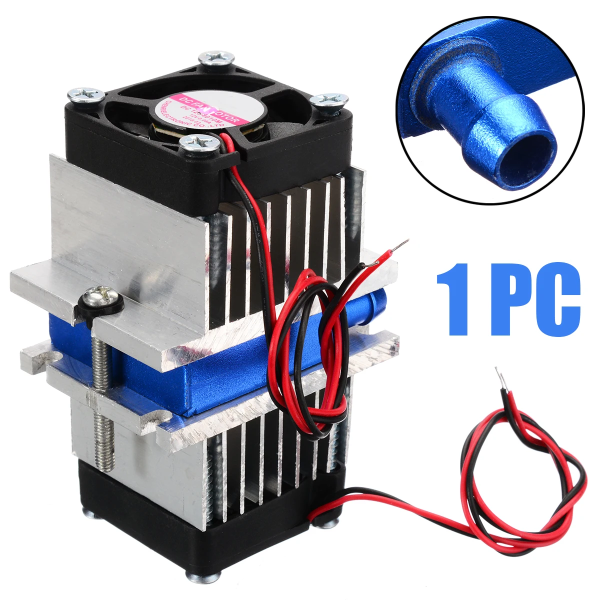 1 Set Mini Air Conditioner DIY Kit Thermoelectric Peltier Cooler Refrigeration Cooling System + Fan For Home Tool
1 Set Mini Air Conditioner DIY Kit Thermoelectric Peltier Cooler Refrigeration Cooling System + Fan For Home Tool