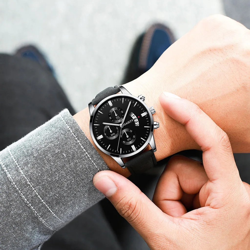 New style pu strap fashion men's watch classic business quartz watch exquisite men's watch
New style pu strap fashion men's watch classic business quartz watch exquisite men's watch