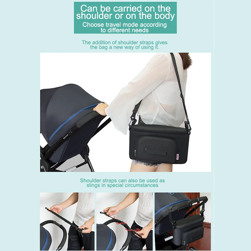 Baby Stroller Organizer Nappy Bag Hook Hanging Mummy Carriage Waterproof Bottle Bag Handbag Pram Cart Organizer Diaper Bag Baby 
Baby Stroller Organizer Nappy Bag Hook Hanging Mummy Carriage Waterproof Bottle Bag Handbag Pram Cart Organizer Diaper Bag Baby