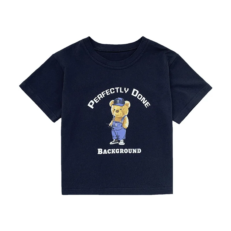 Boys Summer Fashion Cartoon Bear Printing T Shirts Cotton Loose Casual Short Sleeve Tops
Boys Summer Fashion Cartoon Bear Printing T Shirts Cotton Loose Casual Short Sleeve Tops