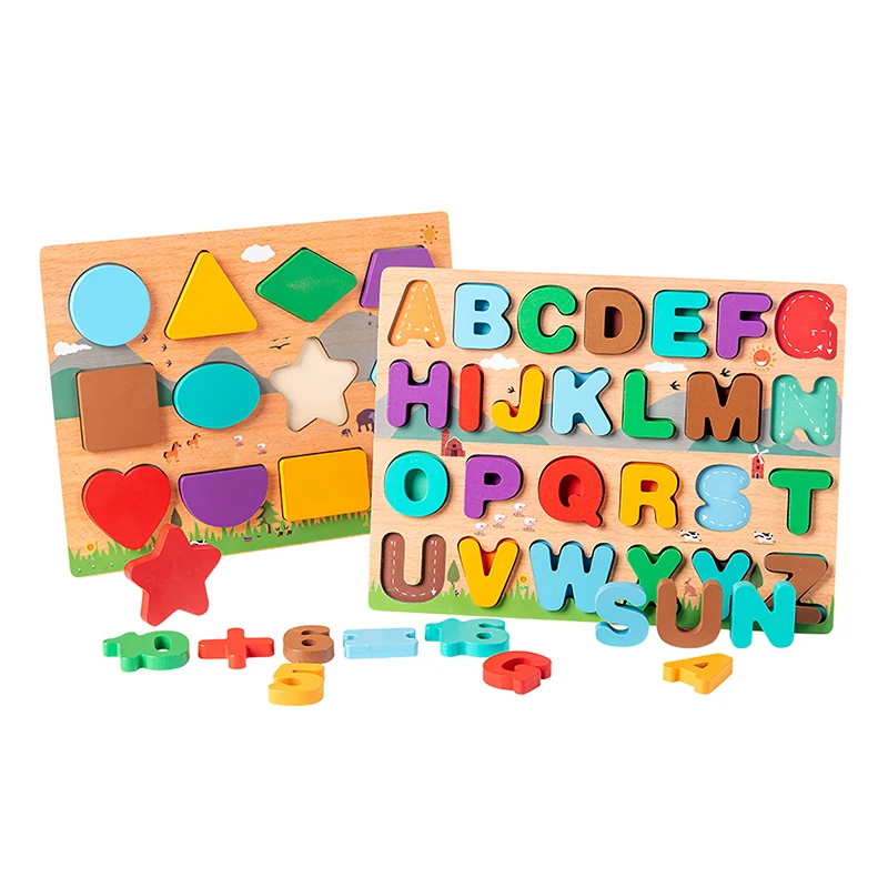 Wooden Learning Toys For Child Digital Counting Shape Block Matching Montessori Puzzle Board Toys Wood Alphabet Math Game Toys
Wooden Learning Toys For Child Digital Counting Shape Block Matching Montessori Puzzle Board Toys Wood Alphabet Math Game Toys