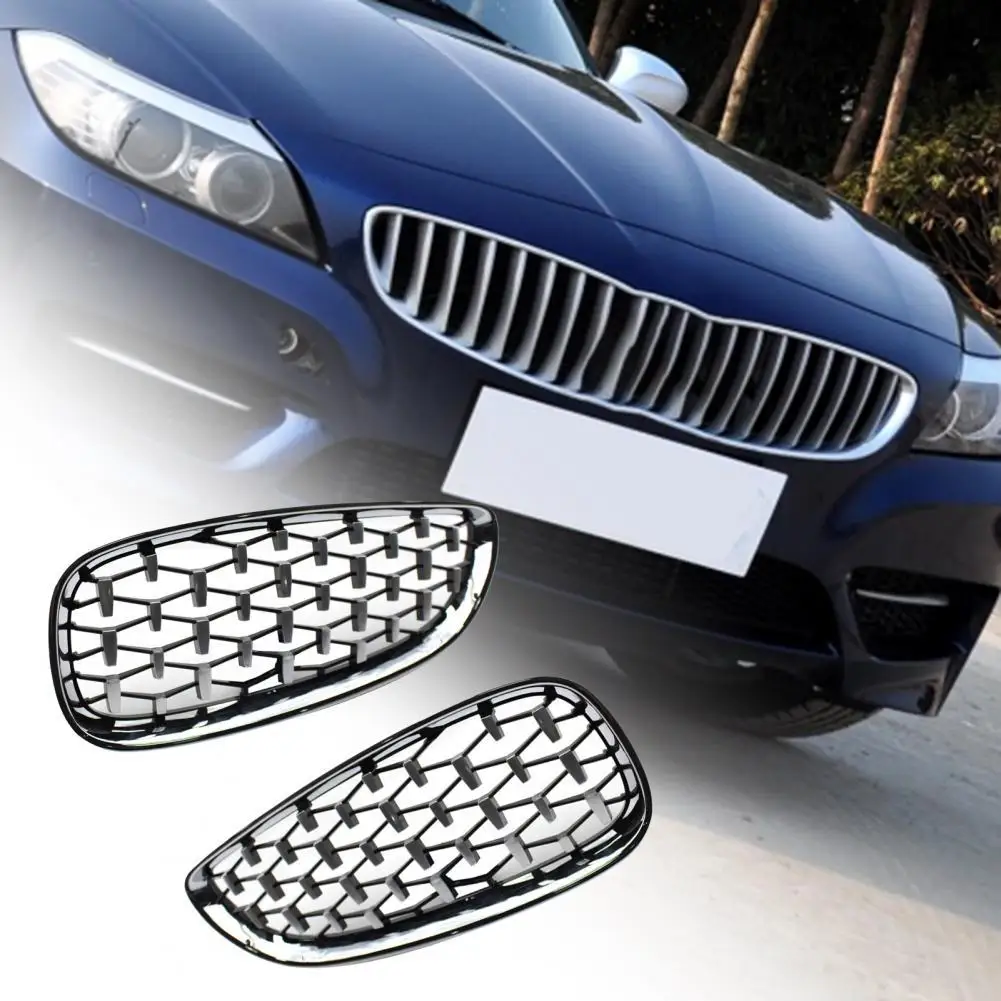 2Pcs Reliable Air Intake Grille Fine Workmanship Grid Design Mesh Grille Bumper Grille
2Pcs Reliable Air Intake Grille Fine Workmanship Grid Design Mesh Grille Bumper Grille