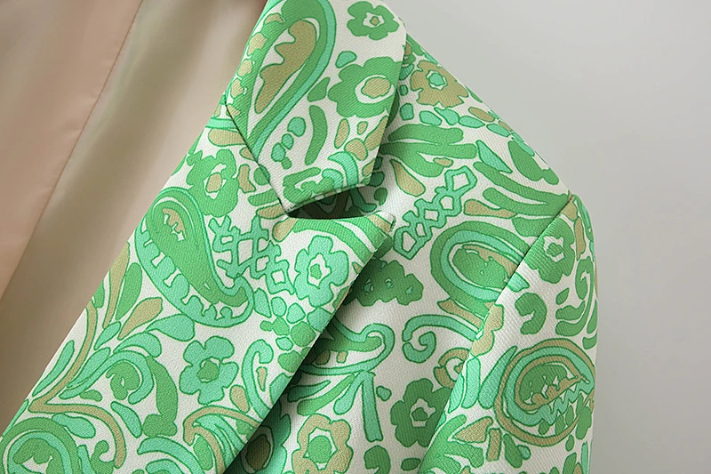 ZXQJ fashion girl floral print blazer 2020 office ladies pocket jackets casual female full sleeve suits green women chic sets
ZXQJ fashion girl floral print blazer 2020 office ladies pocket jackets casual female full sleeve suits green women chic sets