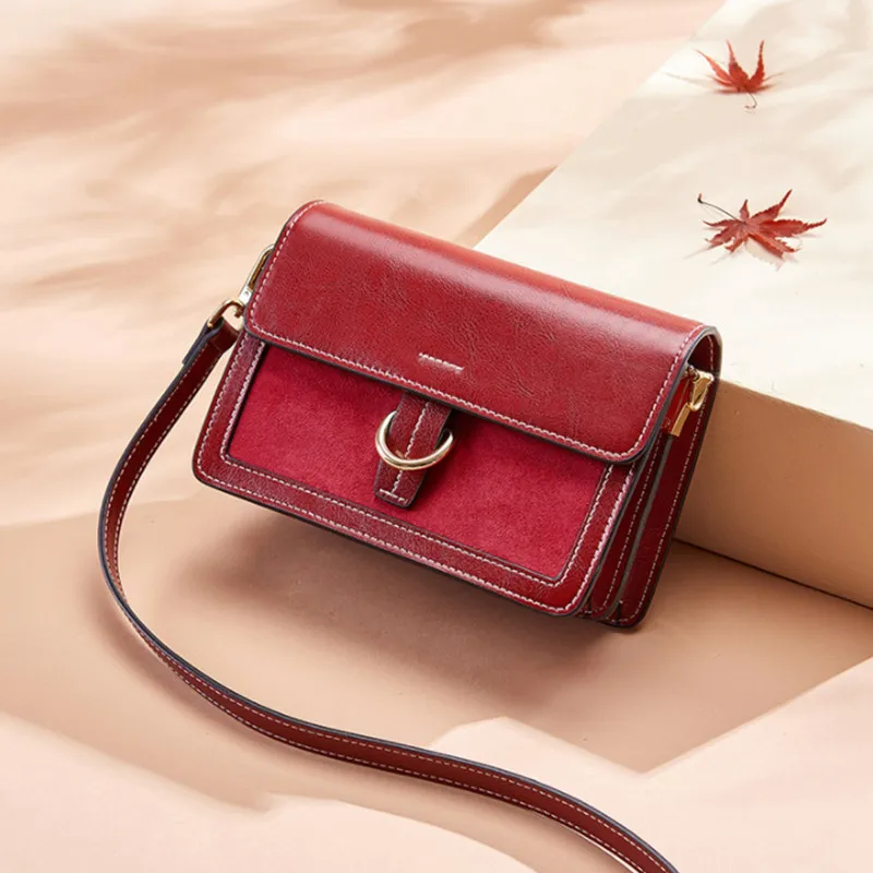Noble Black Leather Bag For Women Broadband Organ Small Square Bag Fashion Leather Simple Single-Shoulder Crossbody Bag 9831-D 
Noble Black Leather Bag For Women Broadband Organ Small Square Bag Fashion Leather Simple Single-Shoulder Crossbody Bag 9831-D