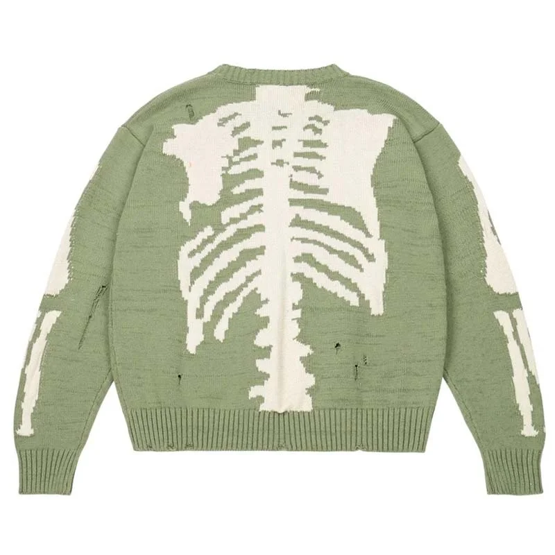 Hip Hop Oversized Sweaters Men Vintage Hole Skulls Long Sleeve Pullovers Mens Sweater Harajuku Knitted Streetwear Coats Unisex
Hip Hop Oversized Sweaters Men Vintage Hole Skulls Long Sleeve Pullovers Mens Sweater Harajuku Knitted Streetwear Coats Unisex