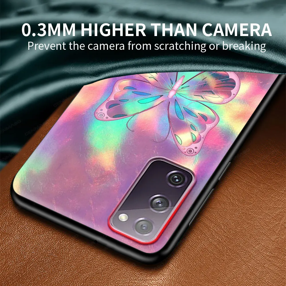 Butterfly Pattern Silicone Case For Samsung Galaxy S21 Ultra S20 FE 5G S10 Lite S9 S8 Plus S10e S7 Phone Cover Coque Capas
Butterfly Pattern Silicone Case For Samsung Galaxy S21 Ultra S20 FE 5G S10 Lite S9 S8 Plus S10e S7 Phone Cover Coque Capas