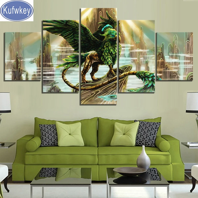 Fantasy Art Eagle Tiger Cartoon 5 Pieces Diamond painting animals Diamond mosaic Full drill Square embroidery sale home decor
Fantasy Art Eagle Tiger Cartoon 5 Pieces Diamond painting animals Diamond mosaic Full drill Square embroidery sale home decor