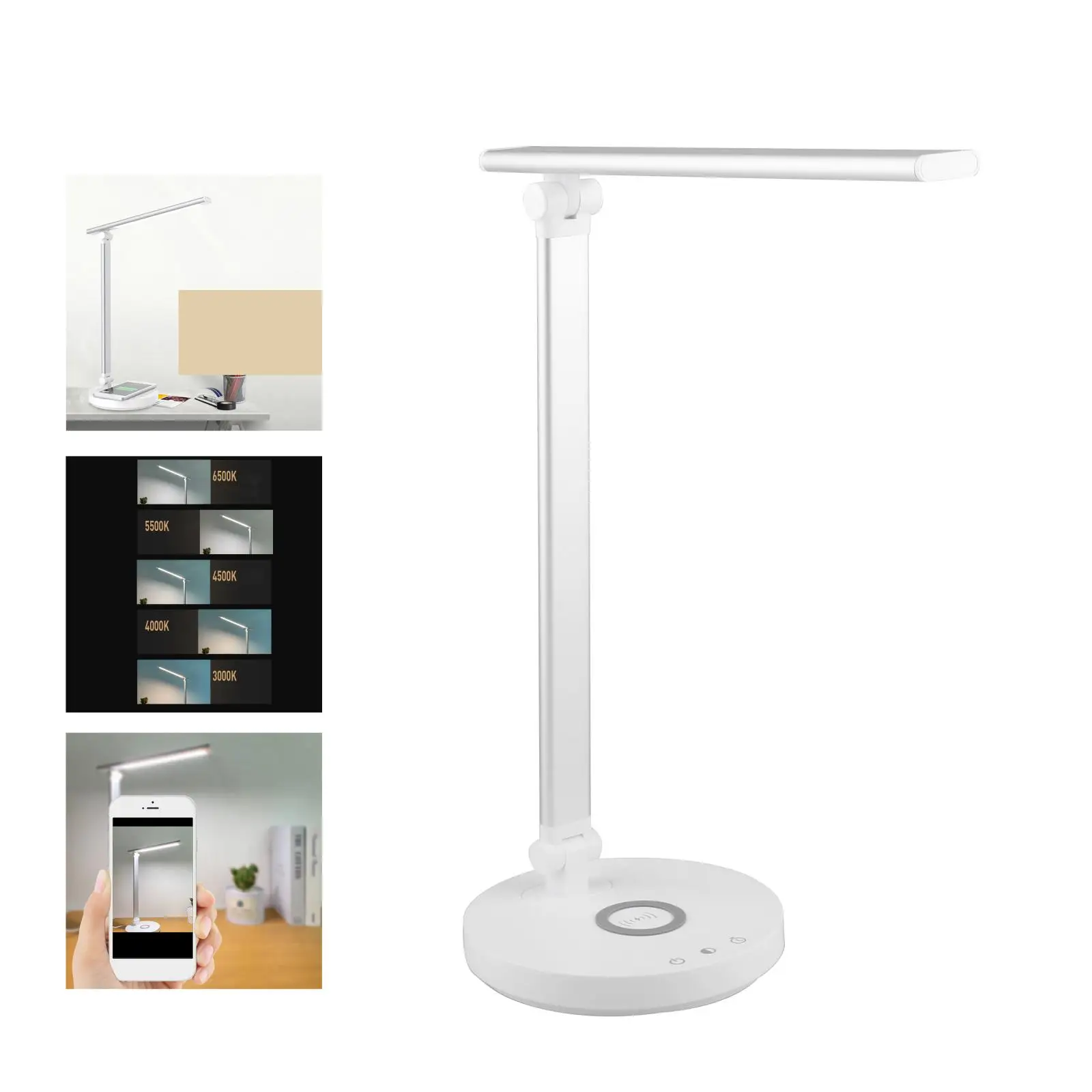 USB Reading LED Night Light Bed Desk Lamp Wireless Charging Home Office Children
USB Reading LED Night Light Bed Desk Lamp Wireless Charging Home Office Children