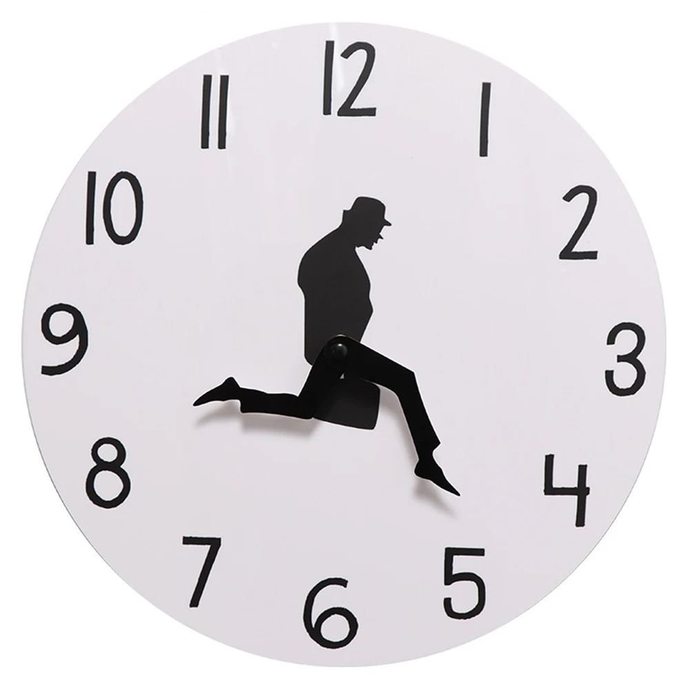 British Comedy Inspired Ministry Of Silly Walk Wall Clock Comedian Home Decor Novelty Wall Watch Funny Walking Silent Mute Clock
British Comedy Inspired Ministry Of Silly Walk Wall Clock Comedian Home Decor Novelty Wall Watch Funny Walking Silent Mute Clock