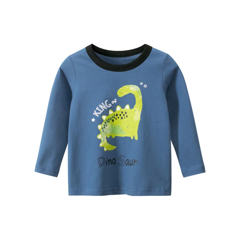 Children Boys T Shirt Baby Cotton Clothing Girls Toddler Baby T-shirt Kids Cartoon Dinosaur Print Tops Tee 2-7 Year Tee New 2020
Children Boys T Shirt Baby Cotton Clothing Girls Toddler Baby T-shirt Kids Cartoon Dinosaur Print Tops Tee 2-7 Year Tee New 2020