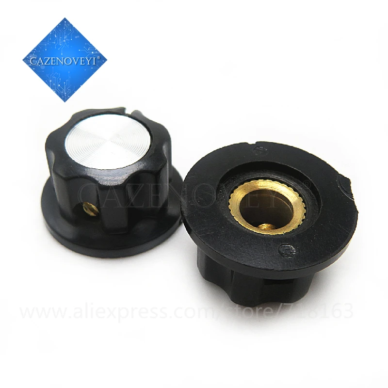10pcs/lot MF-A01 bakelite potentiometer potentiometer knob cap diameter 19.5MM with RV16 hole 6MM In Stock
10pcs/lot MF-A01 bakelite potentiometer potentiometer knob cap diameter 19.5MM with RV16 hole 6MM In Stock