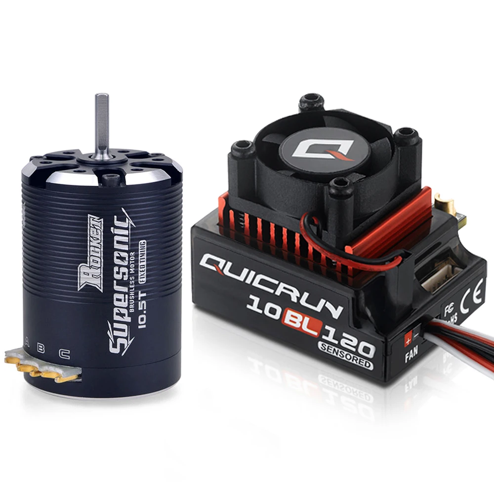 Hobbywing 10BL120 120A ESC w/Rocket Supersonic 540 4 5 T 10 13 Сенсорный Бесколлекторный двигатель для