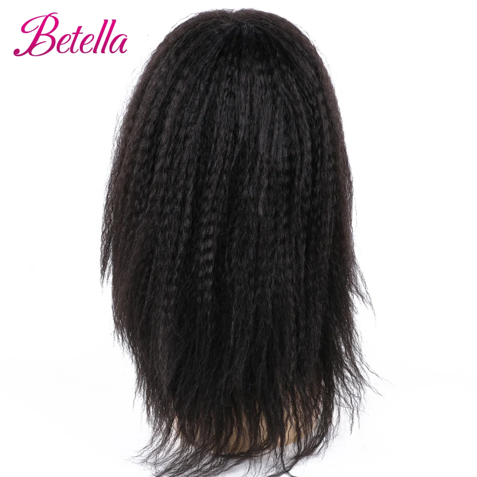 Парик Betella кудрявые афро-волосы Yaki прямые парики Омбре синтетический парик для