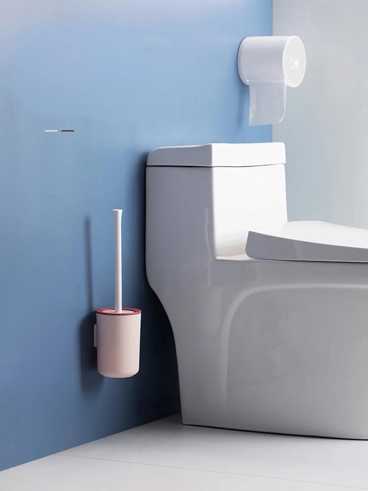 Silicone Toilet Brush Wall Mounted Creative Cleaning Tools Toilet Brush Holder Kit Set Escobilla Wc Bathroom Products DG50MTS
Silicone Toilet Brush Wall Mounted Creative Cleaning Tools Toilet Brush Holder Kit Set Escobilla Wc Bathroom Products DG50MTS