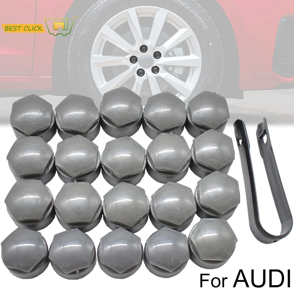 20pcs Wheel Lug Nut Cover Caps 25mm Water Proof w/ Dismantle Tool Grey For Audi A1 A2 A3 A4 A5 A6 A7 A8 Wheel Bolt Screw Cover
20pcs Wheel Lug Nut Cover Caps 25mm Water Proof w/ Dismantle Tool Grey For Audi A1 A2 A3 A4 A5 A6 A7 A8 Wheel Bolt Screw Cover