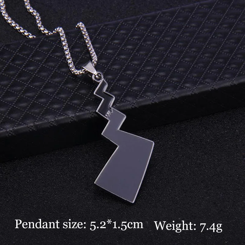 Couple Necklace Colored Lightning Pendant Creative Korean Fashion Necklace 2021 Women Men Jewelry Simple Accessories
Couple Necklace Colored Lightning Pendant Creative Korean Fashion Necklace 2021 Women Men Jewelry Simple Accessories