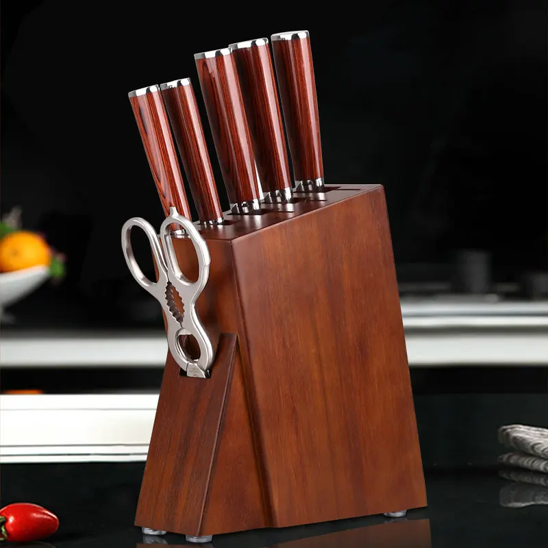 YARENH 5-8PCS Kitchen Knives Sets - 67 Layers Damascus Steel Cooking Tools - High Quality Acacia Wood Knife Block Chef Knife Set
YARENH 5-8PCS Kitchen Knives Sets - 67 Layers Damascus Steel Cooking Tools - High Quality Acacia Wood Knife Block Chef Knife Set